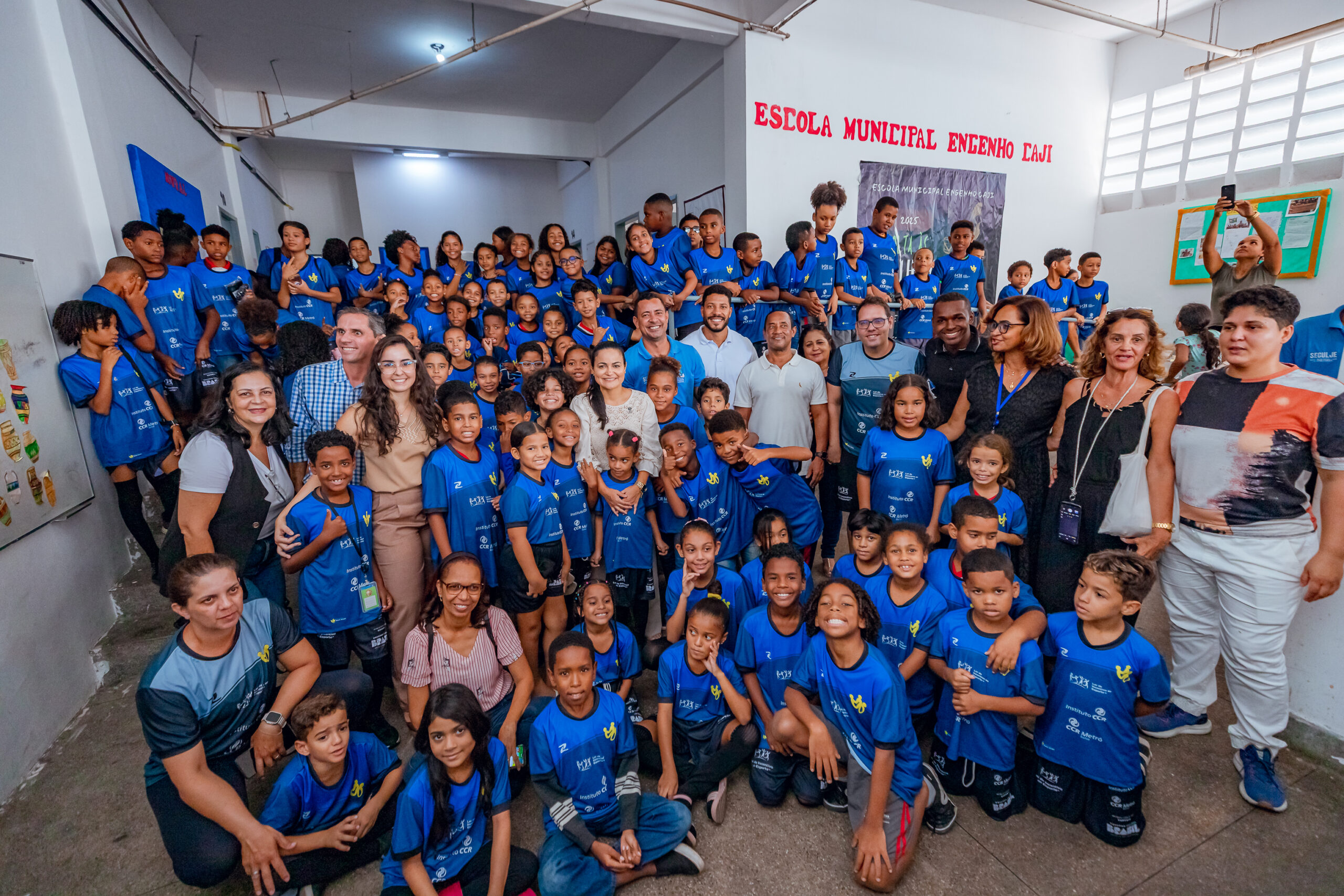 Prefeita prestigia lançamento do projeto Cultivar Esportes para alunos da rede municipal 