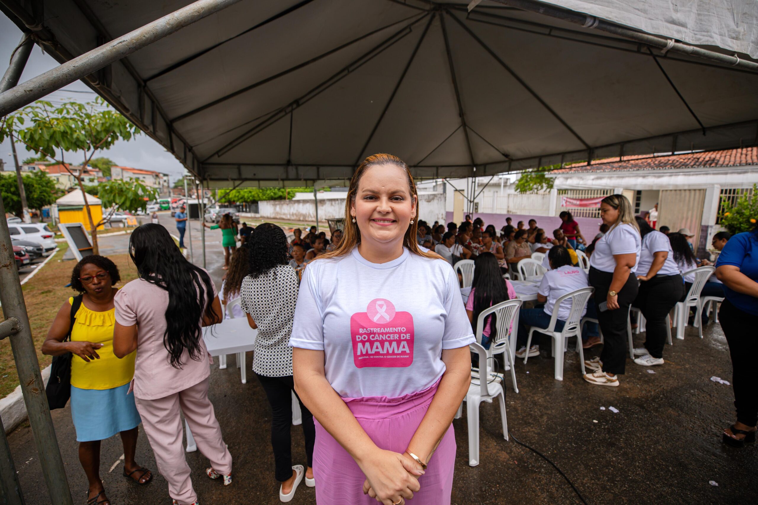Mutirão de rastreamento do câncer de mama atende mais de 1.100 mulheres em Lauro de Freitas