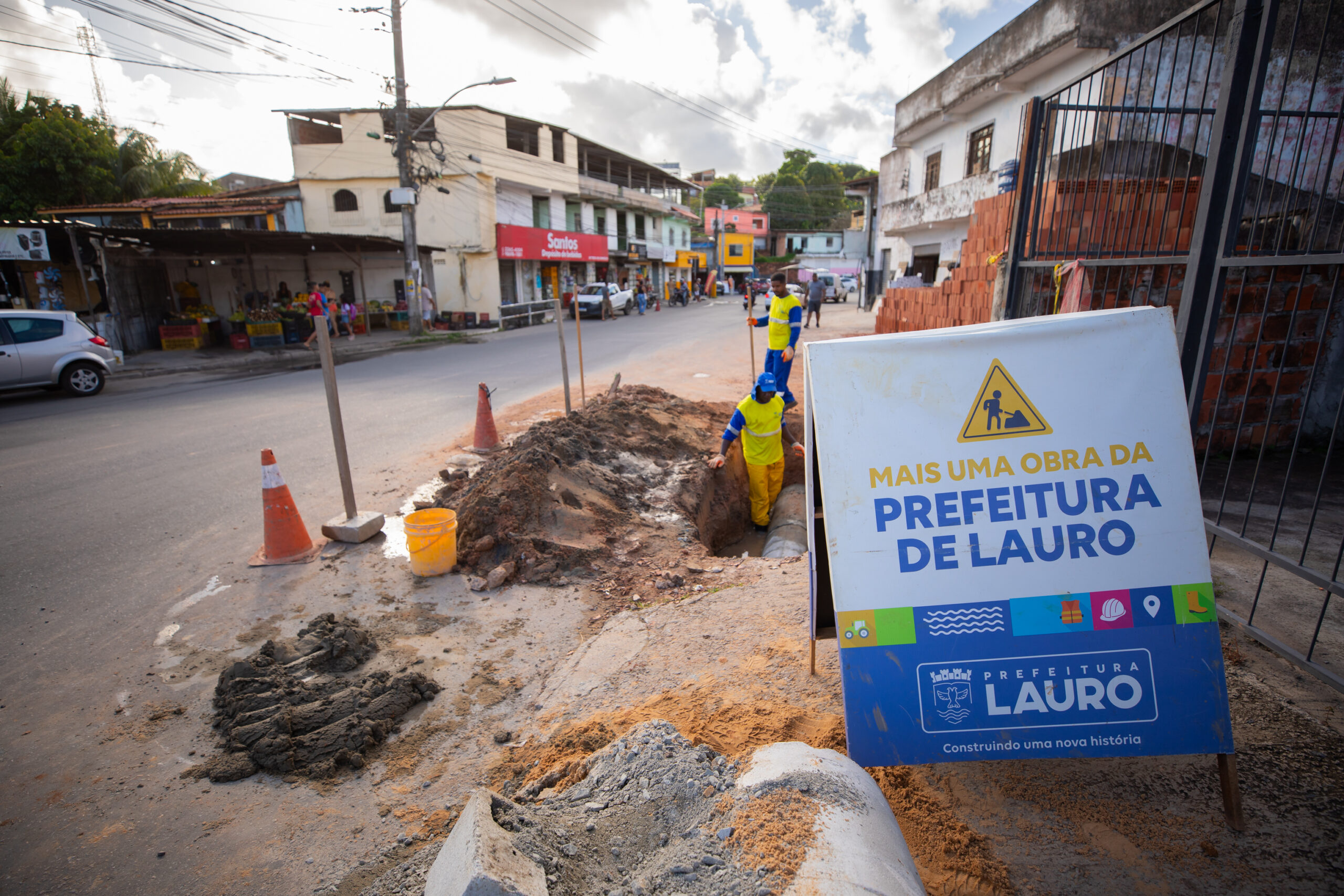 Prefeitura intensifica ações de drenagem e recuperação urbana da cidade