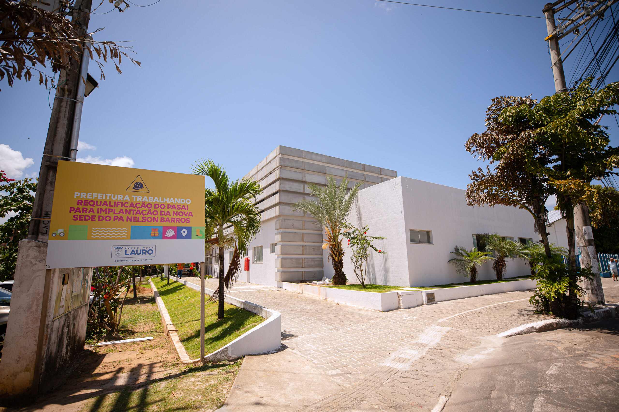 Obras do novo PA Nelson Barros chegam a 90% de conclusão