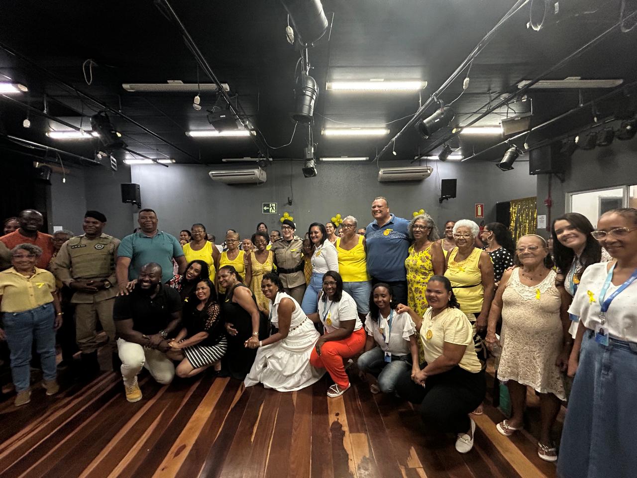 Usuários do CRAS Itinga 1 participam de ação em alusão ao Setembro Amarelo