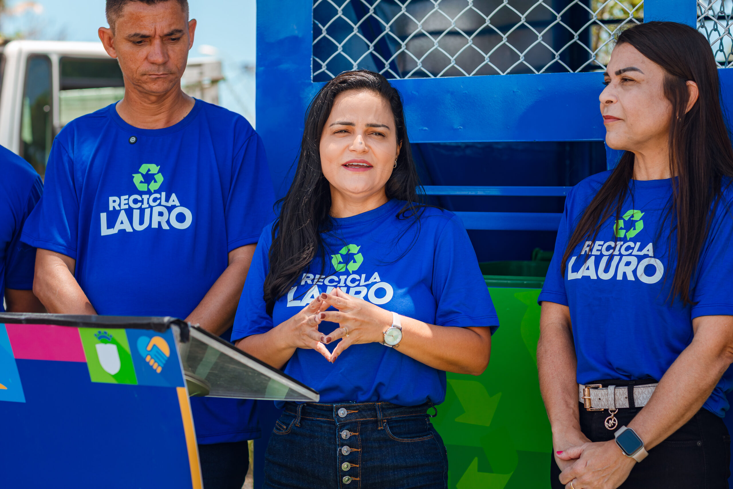 Prefeita Débora Regis lança Programa Recicla Lauro