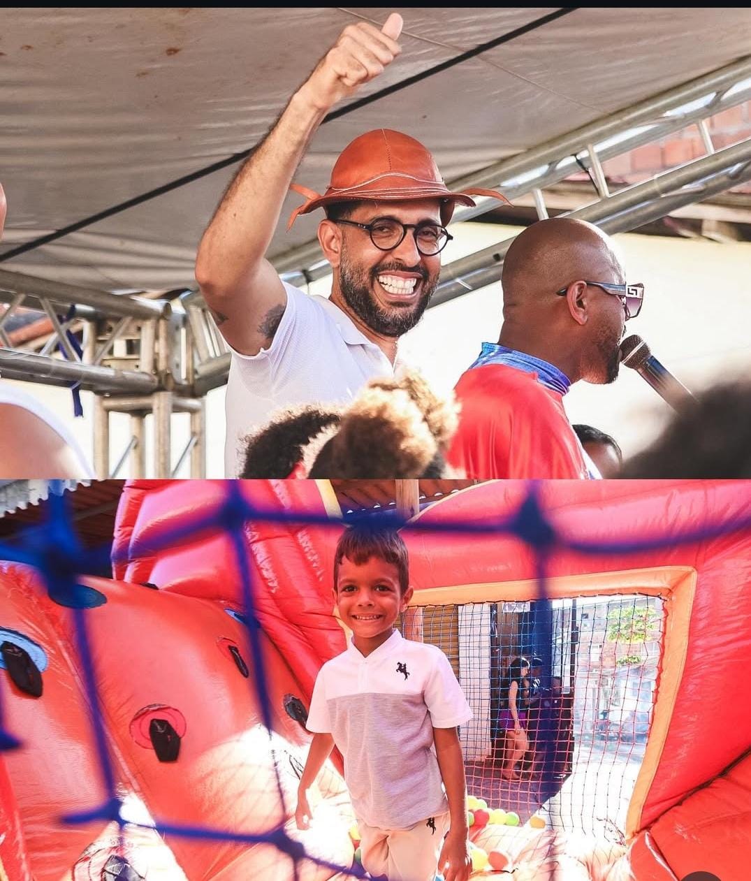 Festa das Crianças reúne alegria e solidariedade em Vida Nova com realização do vereador Nilton Sapucaia