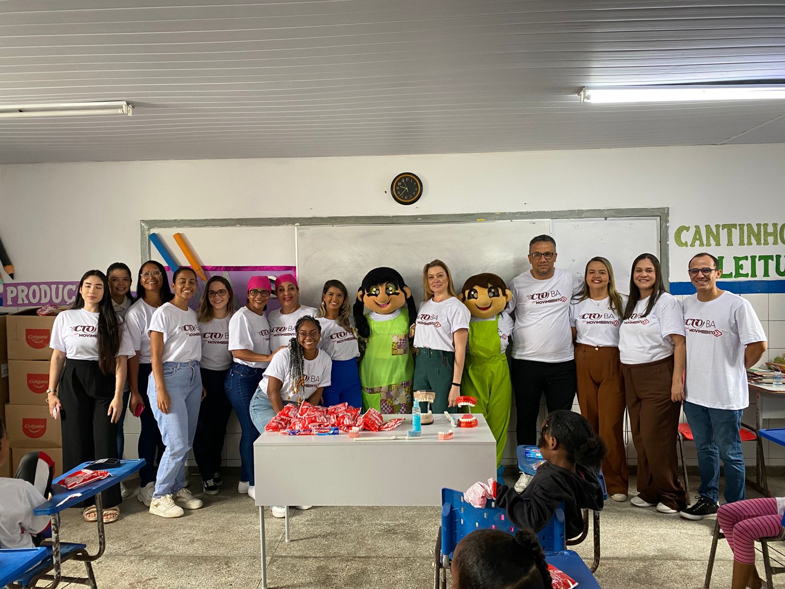Prefeitura participa da mobilização nacional “Um Sorriso do Tamanho do Brasil” com foco na saúde bucal infantil