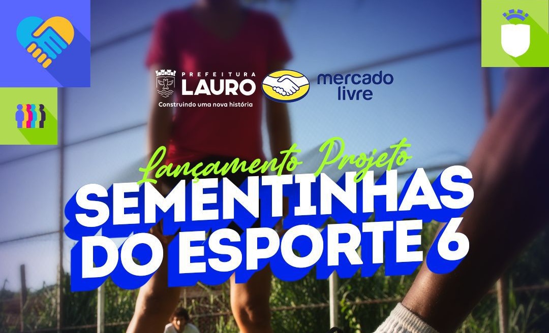 Alunos da rede municipal participam do Projeto Sementinhas e recebem kits esportivos