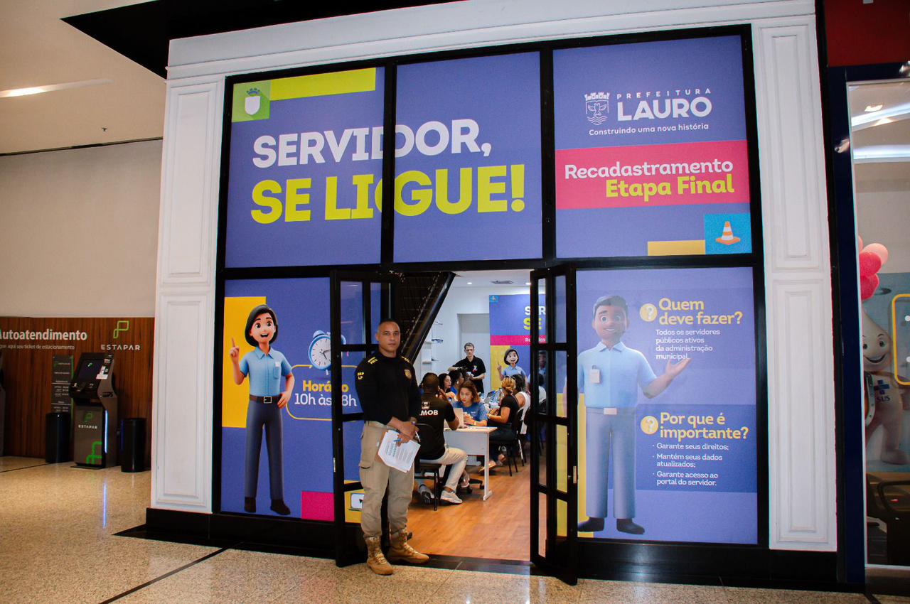 Recadastramento anual dos servidores de Lauro de Freitas foi prorrogado até 5 de dezembro